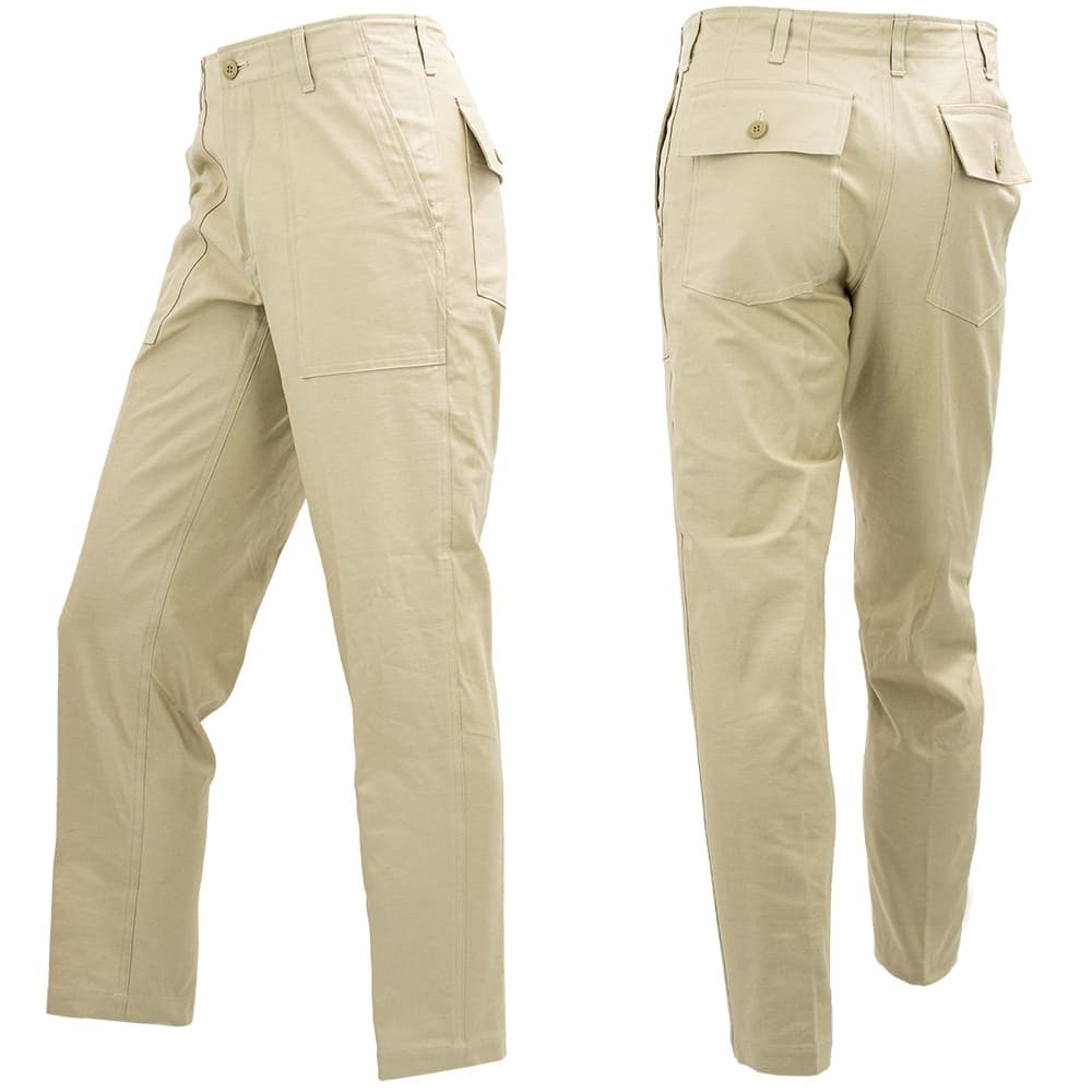 【セール】ジーニック パンツ メンズ コットン バックサテン テーパード ベイカーパンツ ファティーグパンツ Jeanik Baker JEANIK103 JNK 【返品交換不可】