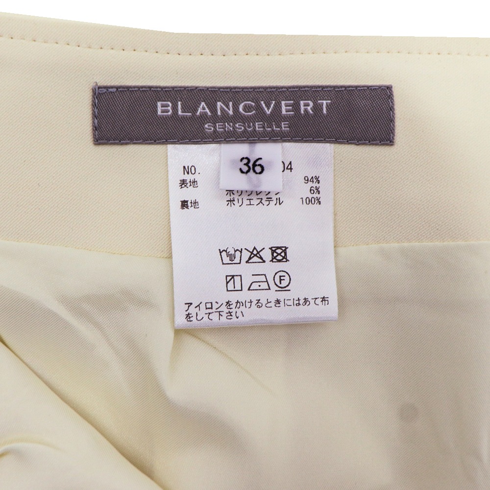 ブランベール スカート レディース マルチツイルスカート BLANCVERT LW3427104 BVR 春夏新作