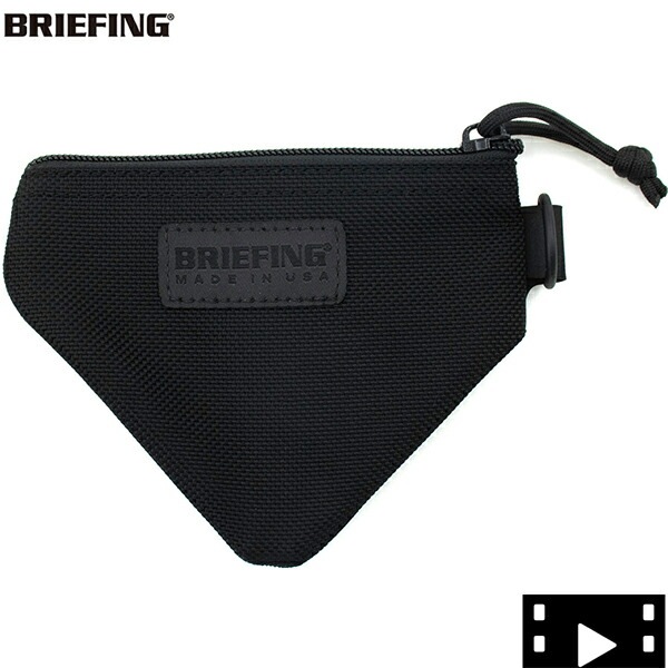 ブリーフィング バッグ デルタ ポーチ BRIEFING DELTA POUCH BRA221A29 BRF 010 BLACK 