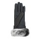 コレアーレグローブス 手袋 レディース タッチパネル対応手袋 ラインストーングローブ Correale gloves CRL-0171 CRG