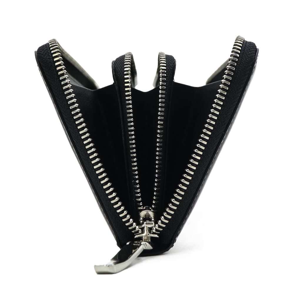 ペッレモルビダ 財布 Victoria社 カーフレザー ラウンドジップ長財布 バルカ PELLE MORBIDA BARCA PMO-BA711 PMO BLACK 秋冬新作