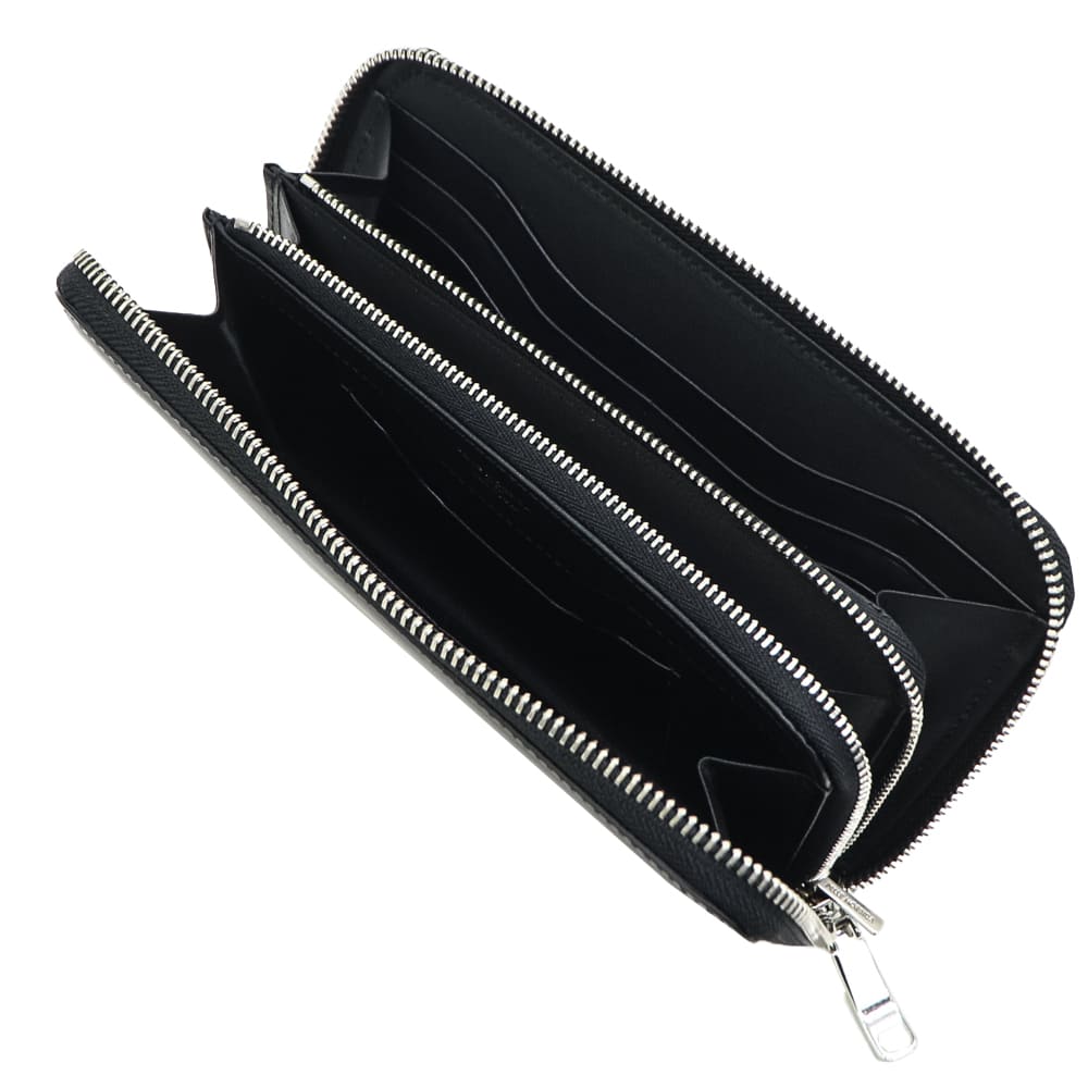 ペッレモルビダ 財布 Victoria社 カーフレザー ラウンドジップ長財布 バルカ PELLE MORBIDA BARCA PMO-BA711 PMO BLACK 秋冬新作