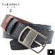 セラピアン ベルト PVC型押し カーフレザー リバーシブルベルト サイズ調節可能 SERAPIAN STEPAN72 REVERSIBLE BELT STEPAN SRP SRSTSMBE722735OBI5 BLACK/CUOIO 