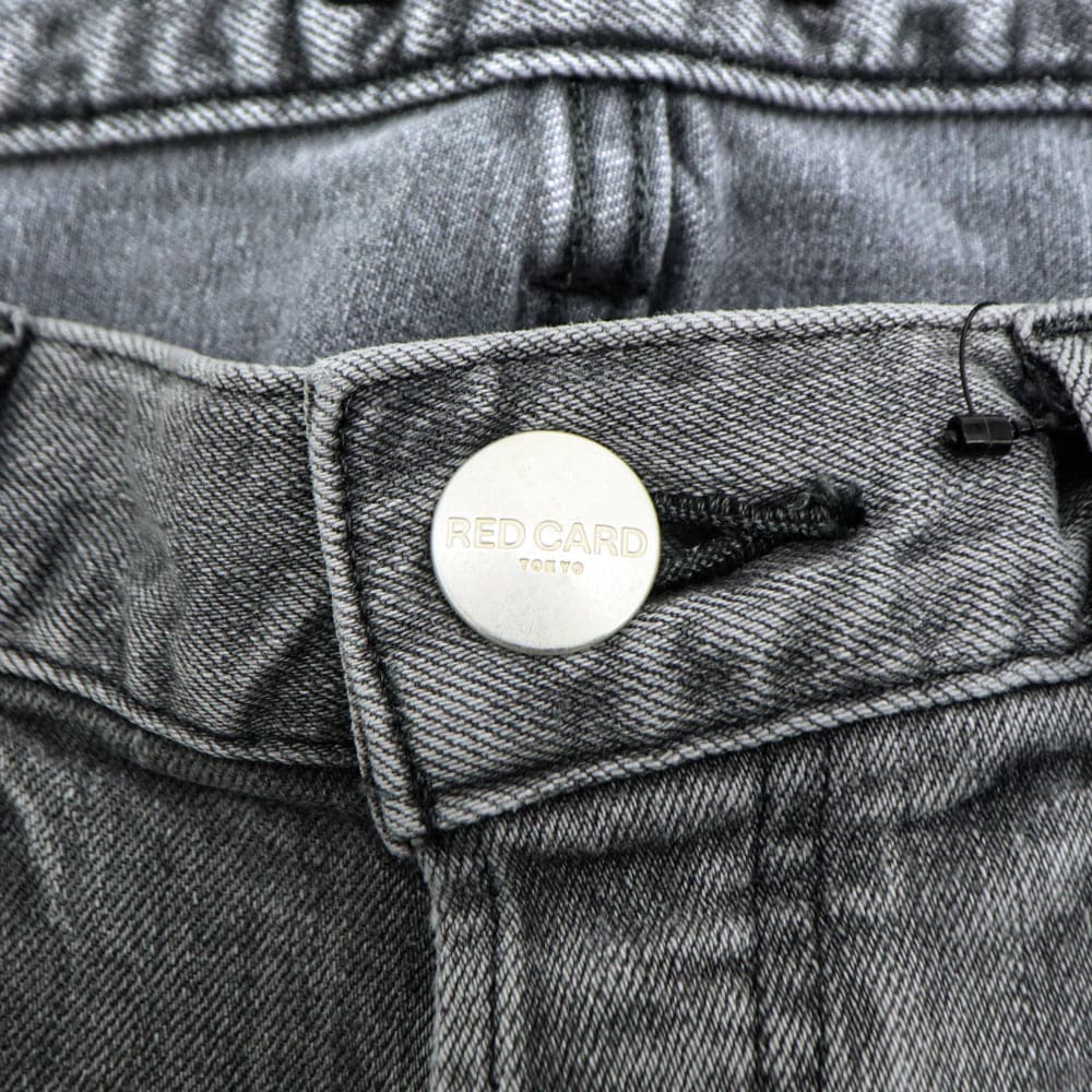 レッドカード トーキョー デニム メンズ ストレッチ スリムテーパード リズム RED CARD TOKYO Rhythm RED Kita Vintage Lt.Grey 春夏新作