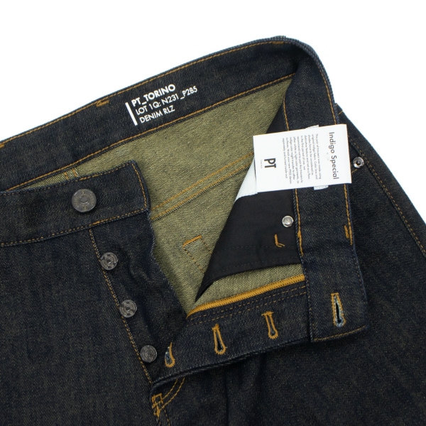 【セール 半額以下】ピーティートリノデニム デニム メンズ レゲエ ストレッチ テーパードデニム PT TORINO DENIM REGGAE PTD C5TJ05B20BAS TX30 SK10 【返品交換不可】