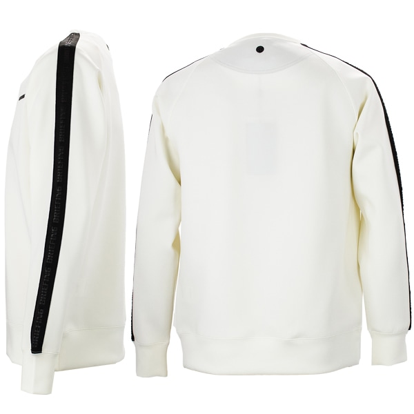 メンズウェア BRIEFING GOLF SIDE LOGO LINE CREW NECK Amazon | [ブリーフィング] ゴルフウェア 長袖トレーナー MS