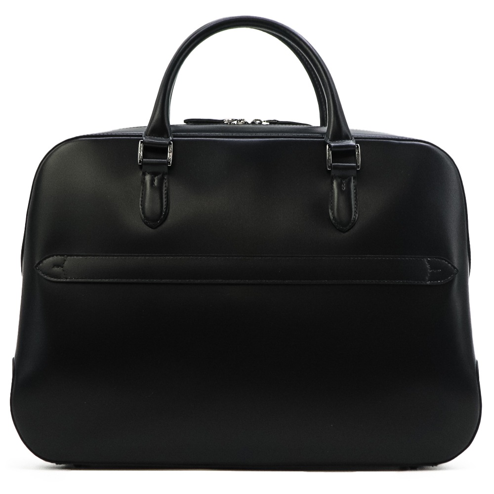 ペッレモルビダ ブリーフケース 牛革 ガラスレザー 1ルームブリーフバッグ キャピターノ PELLE MORBIDA Capitano PMO-CA401 PMO BLACK 秋冬新作