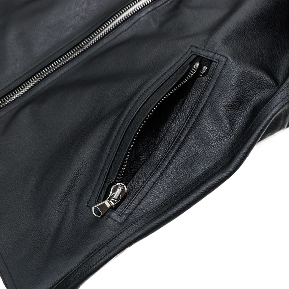 エンメティ ブルゾン メンズ スペシャルレザー カーフスキン MA