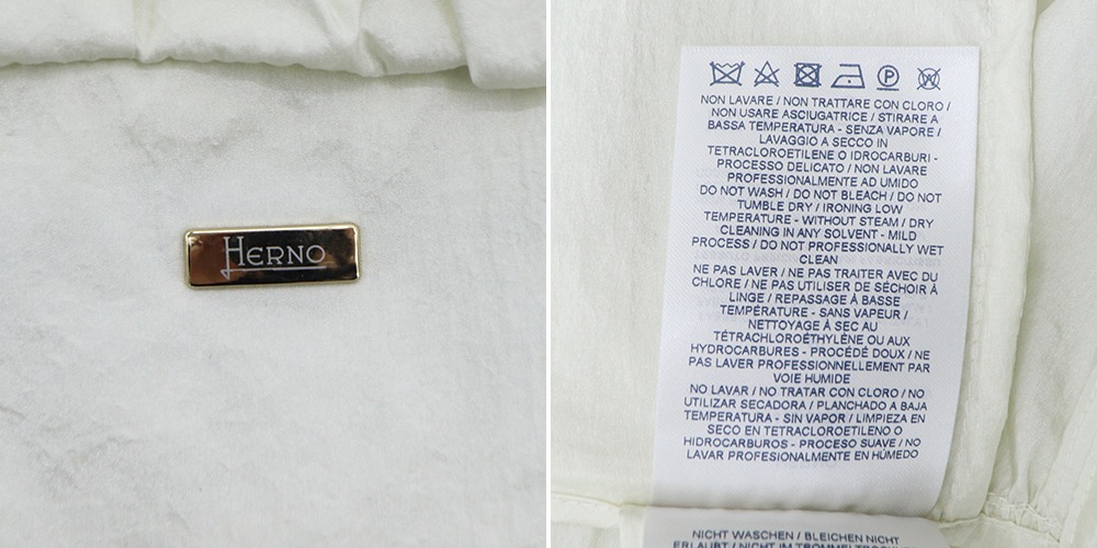 ヘルノ ブルゾン レディース 軽量 撥水ナイロン スタンドカラー ティアードブルゾン HERNO GI000404D HER 12701 春夏新作