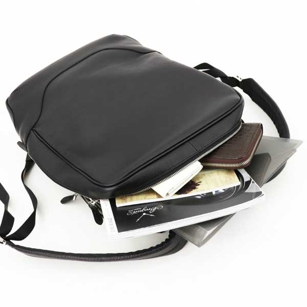 ペッレモルビダ バックパック シュリンクレザー 2ルーム バックパック