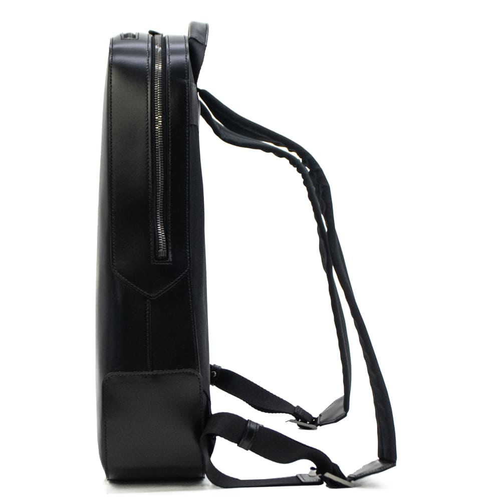 ペッレモルビダ バックパック 牛革 ガラスレザーバックパック キャピターノ PELLE MORBIDA Capitano PMO-CA403 PMO BLACK 秋冬新作