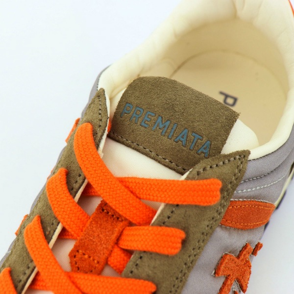 PREMIATA BSKTCLAY6778 関税送料込 セール 半額以下】プレミアータホワイト スニーカー メンズ