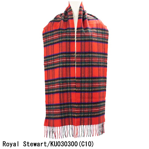 セール】ジョンストンズオブエルガン マフラー カシミア100% チェック