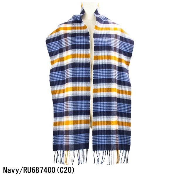 【セール】ジョンストンズオブエルガン マフラー カシミア100% チェック柄マフラー Johnstons of Elgin WA000016 JST Woven Scarf【返品交換不可】