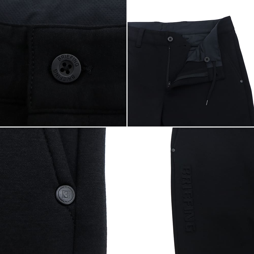 ブリーフィング ゴルフ ウェア メンズ ウォーム 3Dロゴ ジョガーパンツ BRIEFING GOLF MS WARM 3D LOGO JOGGER PANTS BRG253M39 BRG 010 BLACK 秋冬新作