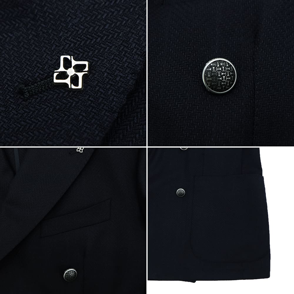 タリアトーレ ジャケット メンズ ダレル ヴァージンウール ヘリンボーン ダブルブレストジャケット TAGLIATORE G-DARREL20K TLT 120187 B1131 春夏新作