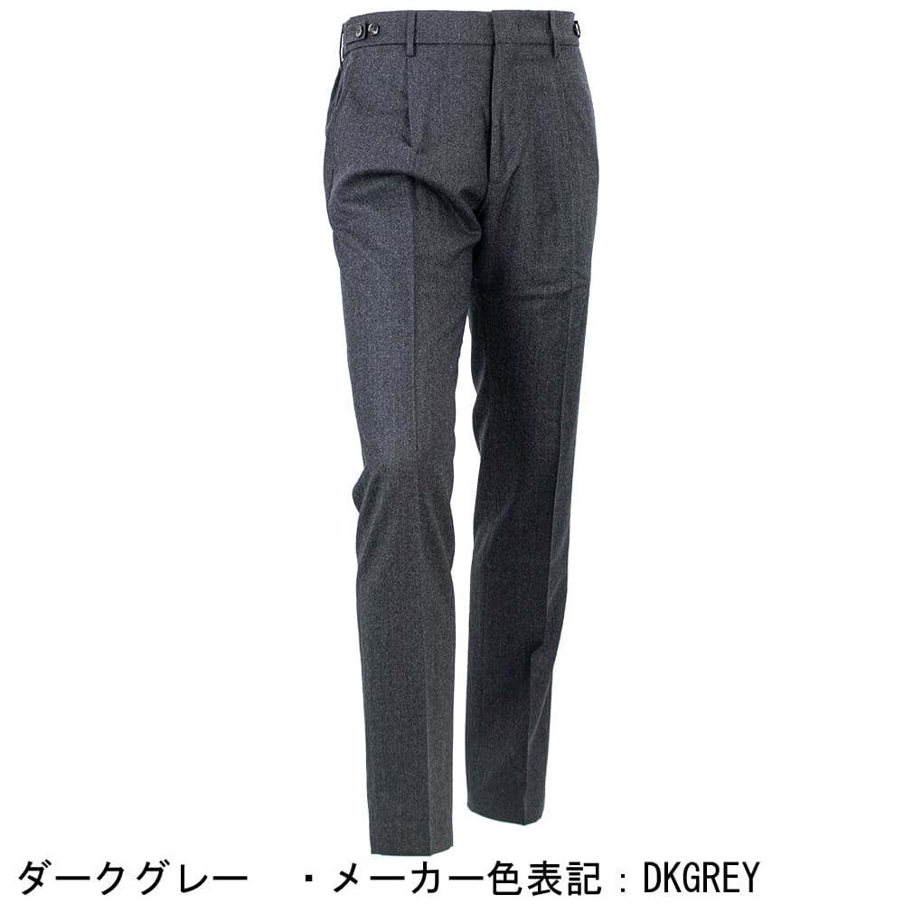ベルウィッチ パンツ メンズ カノニコ社 ウールサキソニー 1タック スラックス ベルト BERWICH BERTO BRW VB8996 秋冬新作