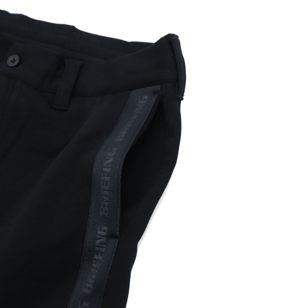 ブリーフィング ゴルフ ウェア メンズ ウォーム ロゴ ラインパンツ BRIEFING GOLF MS WARM LOGO LINE PANTS BRG253M40 BRG 010 BLACK 秋冬新作