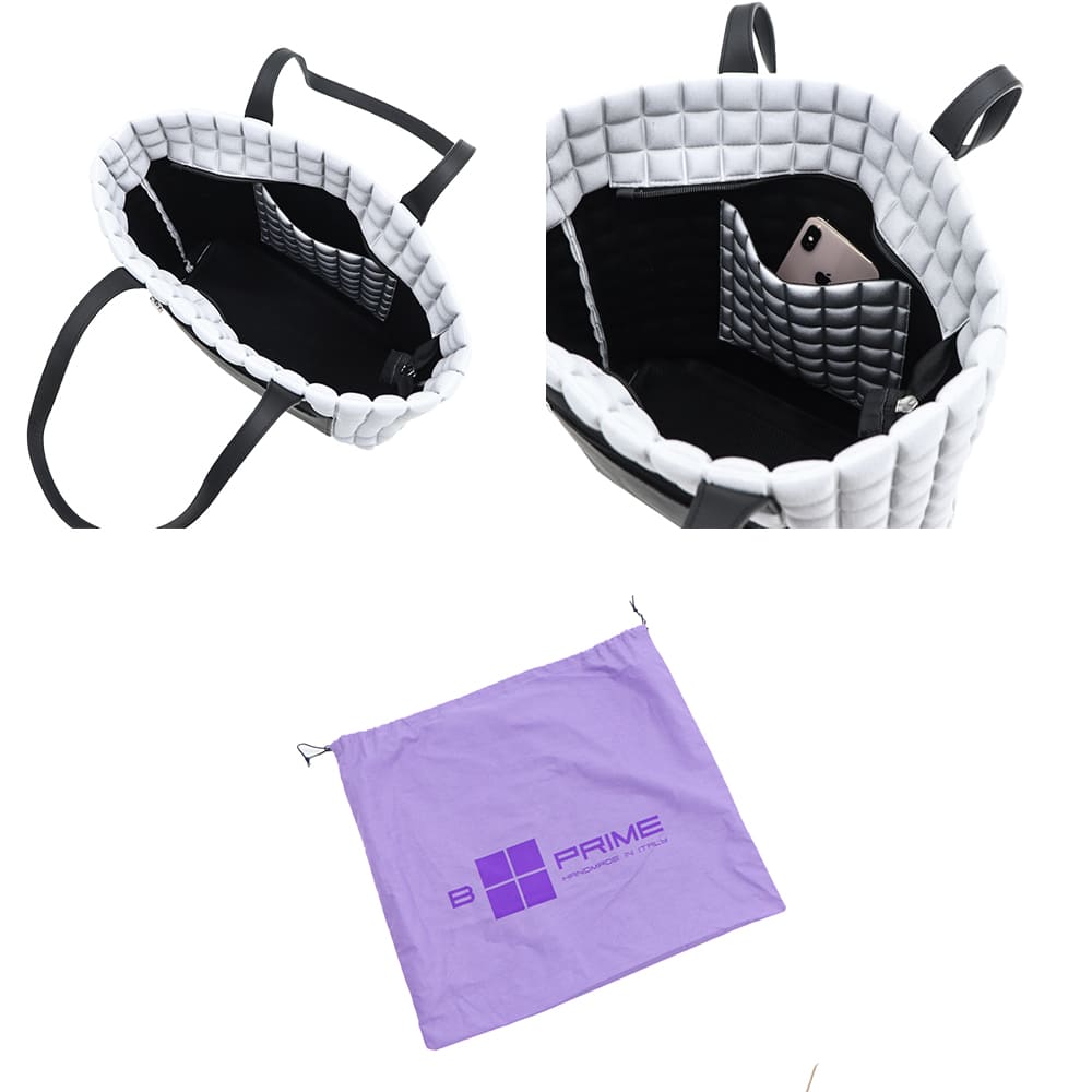 ビープライム バッグ レディース ハンドバッグ BPRIME ATLANTA BPR 2454-5000-0101 ARGENTO