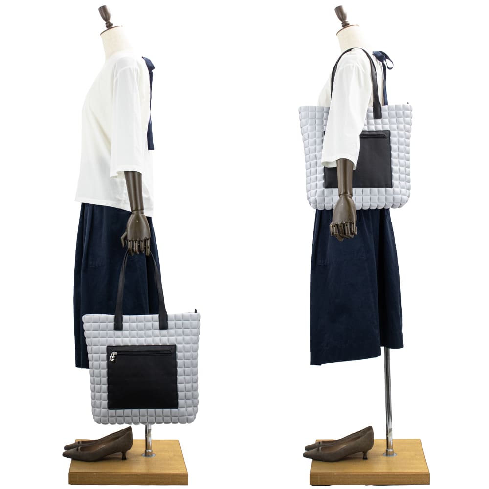 ビープライム バッグ レディース ハンドバッグ BPRIME ATLANTA BPR 2454-5000-0101 ARGENTO