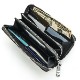 ペッレモルビダ 財布 クロコダイル ラウンドジップ 長財布 PELLE MORBIDA PMO-CRS010A PMO CHACOAL GRAY 