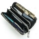 ペッレモルビダ 財布 クロコダイル ラウンドジップ 長財布 PELLE MORBIDA PMO-CRS010A PMO CHACOAL GRAY 