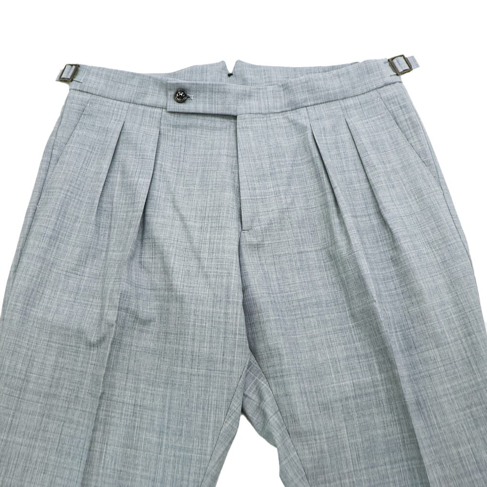 ベルウィッチ パンツ メンズ サマーウール 2タック スラックス スコッチ BERWICH SCOTCH BRW VB101 春夏新作