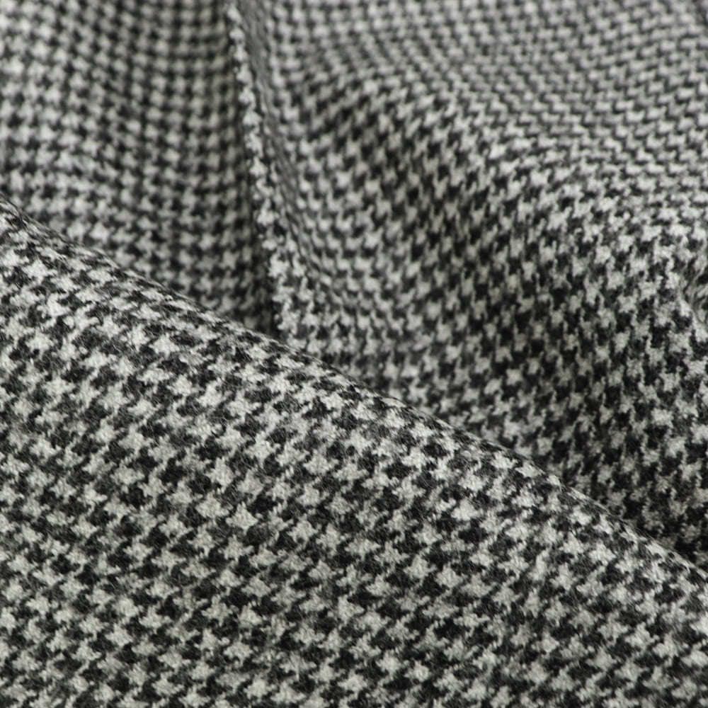 ベルウィッチ パンツ メンズ 千鳥柄 ウールフランネル 2タック スラックス スコッチ BERWICH SCOTCH BRW AN4326 GREY 秋冬新作