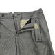 ベルウィッチ パンツ メンズ 千鳥柄 ウールフランネル 2タック スラックス スコッチ BERWICH SCOTCH BRW AN4326 GREY 秋冬新作