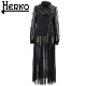 【セール 半額以下】ヘルノ コート レディース チュール ライダース コンビネーション ドレスコート HERNO GC000394D HER 12491 9300 【返品交換不可】