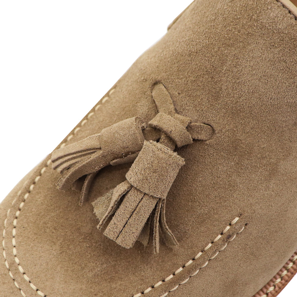 ダブルエイチ レザーシューズ メンズ チャールズFステッド社 スーパーバック スエード タッセルローファー ソフトシリーズ WH WHF-0011S WH0 GAUCHO 春夏新作