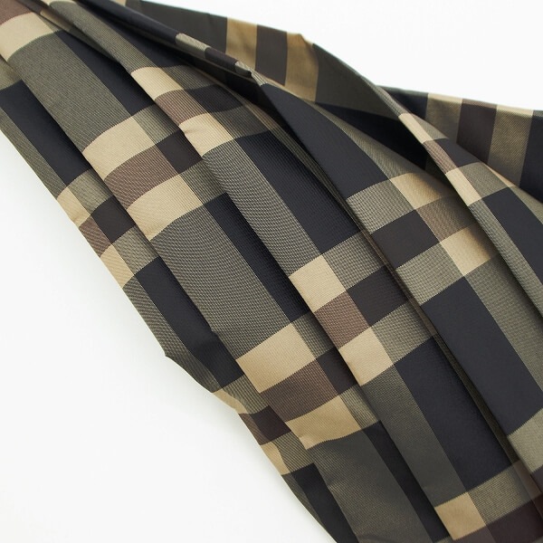 マッキントッシュ 傘 晴雨兼用 バンブーハンドル チェック 長傘 MACKINTOSH ACC-030 MCT CL0030UBUK HERIOT UK01