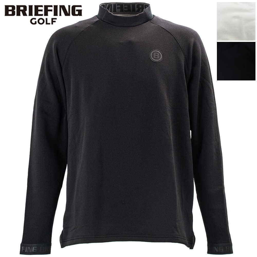 ブリーフィング ゴルフ ウェア メンズ ウォーム ネックロゴ 長袖 ハイネック BRIEFING GOLF CE MS WARM NECK LOGO LS HIGHNECK BRG253M83 BRG 秋冬新作
