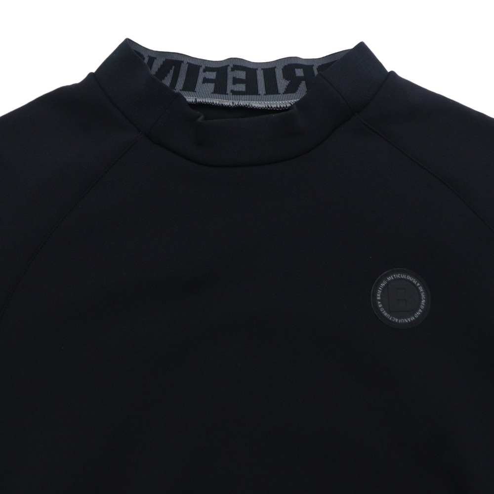 ブリーフィング ゴルフ ウェア メンズ ウォーム ネックロゴ 長袖 ハイネック BRIEFING GOLF CE MS WARM NECK LOGO LS HIGHNECK BRG253M83 BRG 秋冬新作