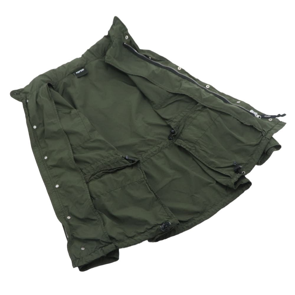 アスペジ ブルゾン メンズ ガーメントダイ ポリエステル ナイロン M-65型フィールドジャケット ASPESI 65 REPLICA ASP 4II721F973 春夏新作