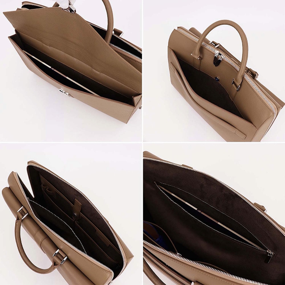 ペッレモルビダ PELLE MORBIDA 干場義雅モデル HOSHIBA EDELITION MAIDEN VOYAGE メイデンボヤ―ジュ シュリンクレザー ブリーフケース PMO-HMB002A PMO 