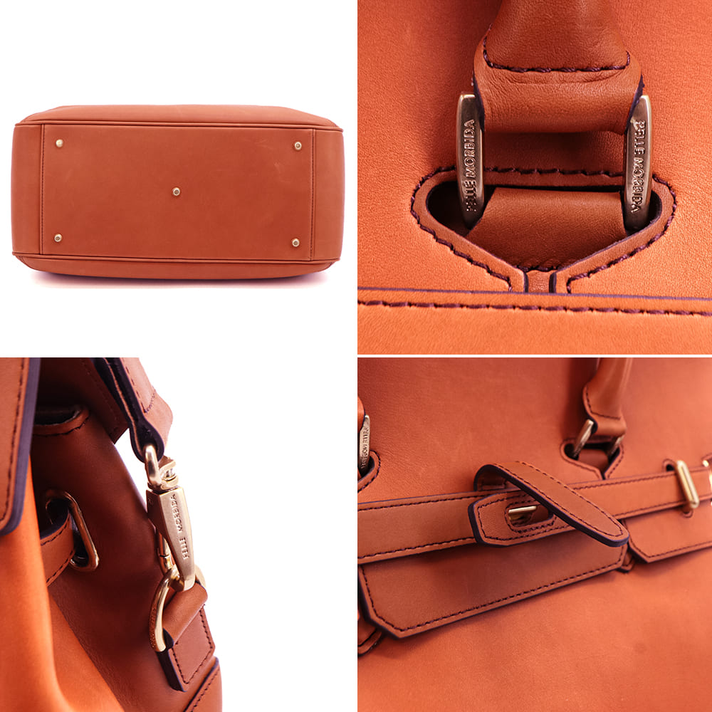 ペッレモルビダ ボストンバッグ 牛革 被せボストンバッグ フィレンツェコレクション PELLE MORBIDA Firenze PMO-Firenze PMO TAN/CE 秋冬新作