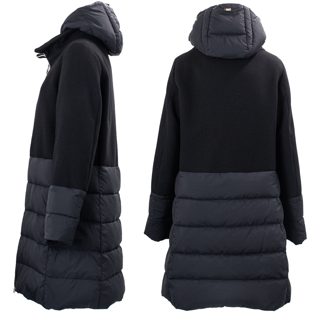 ヘルノ ダウン レディース ヴァージンウール コンビネーションコート HERNO PI002118D 33344 HER 9300 秋冬新作