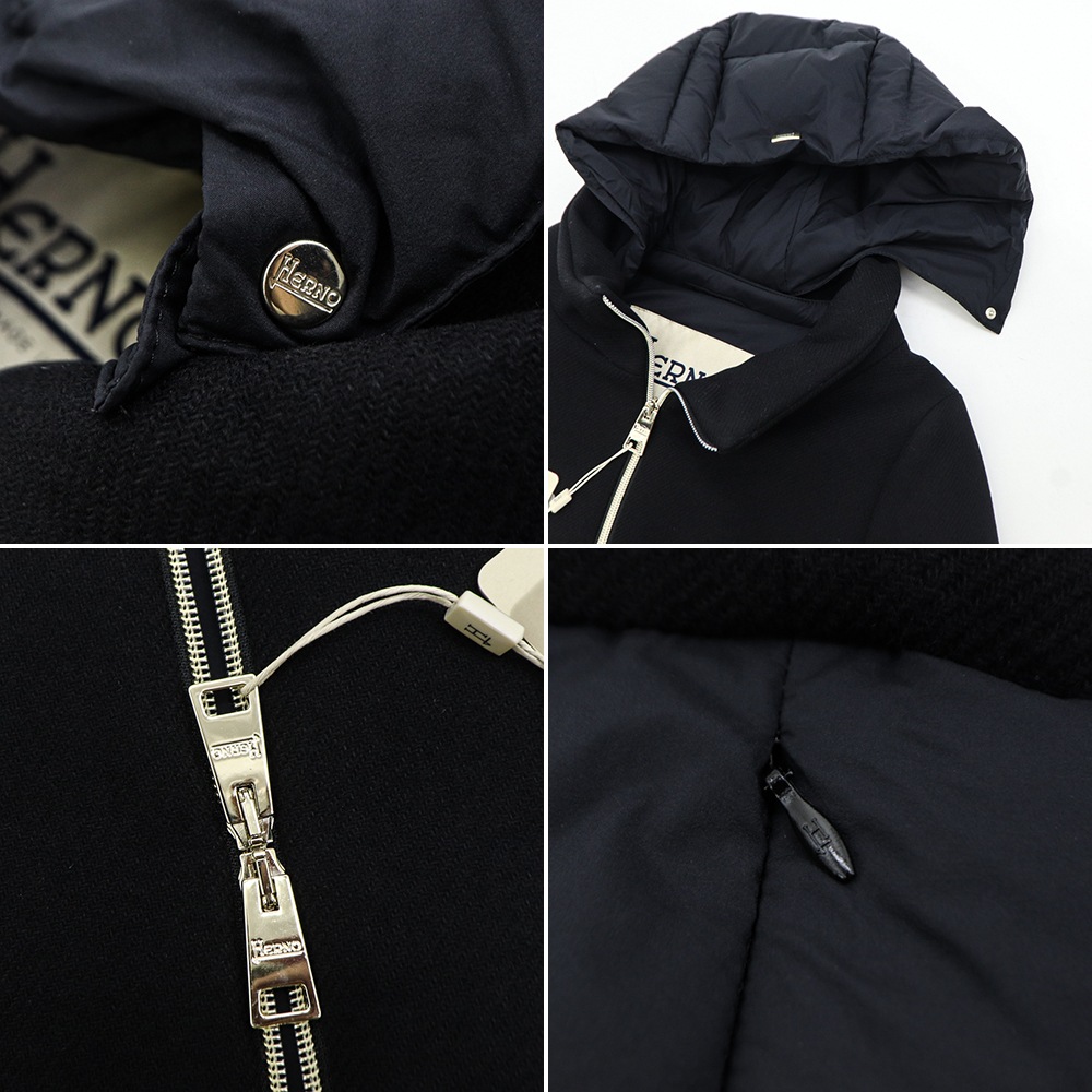 ヘルノ ダウン レディース ヴァージンウール コンビネーションコート HERNO PI002118D 33344 HER 9300 秋冬新作