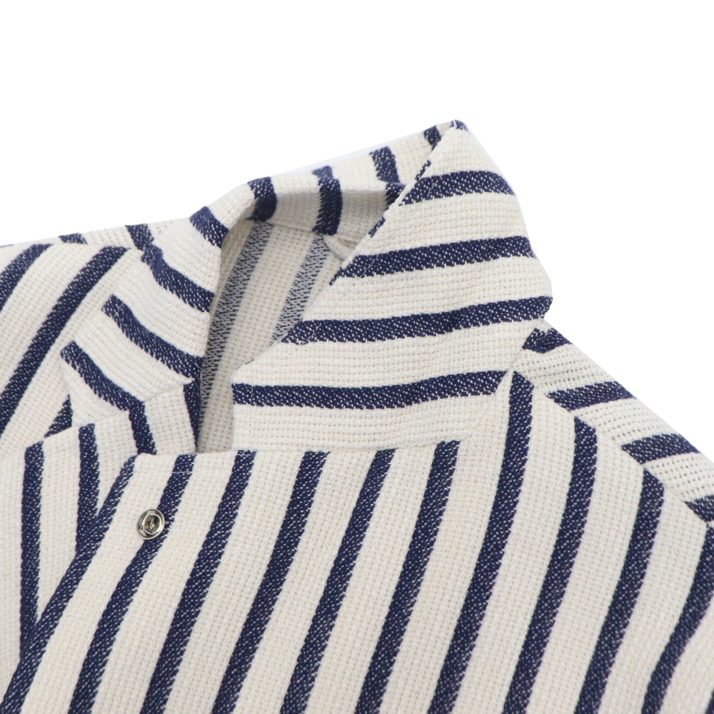 ジャンネット ジャケット メンズ コットン 2B シングル ストライプ シャツジャケット GIANNETTO CORALLO JACKET 61280/01 6103-280CORA GNT 0001 春夏新作