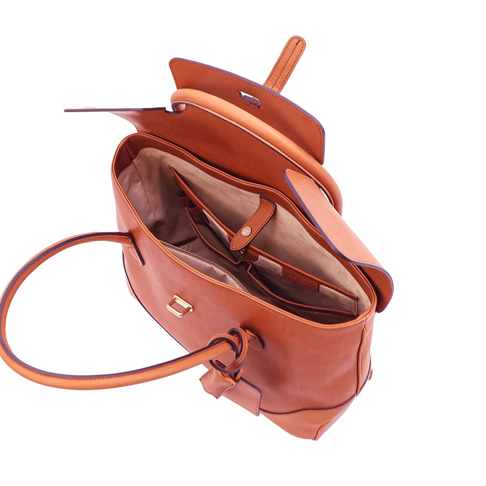 ペッレモルビダ ボストンバッグ 牛革 フラップボストンバッグ フィレンツェコレクション PELLE MORBIDA Firenze PMO-MB055FI PMO TAN/CE 秋冬新作