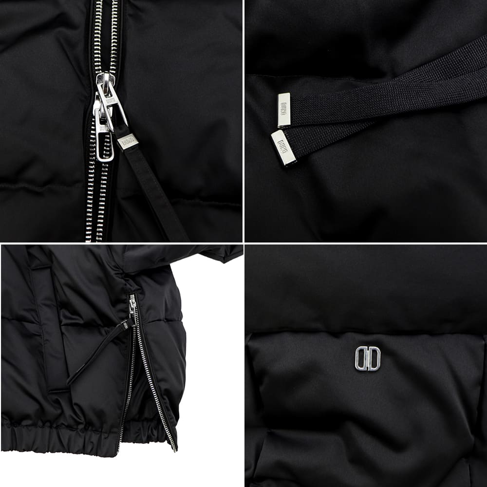 デュノ ダウン レディース ナイロン ショート丈 サイドジップ ダウンジャケット DUNO HEKA M DUN 5259-HEKAM09 0239 秋冬新作