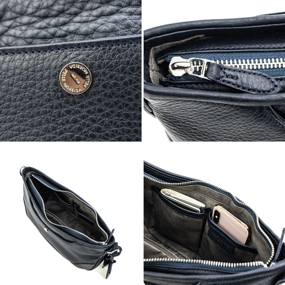 ペッレモルビダ バッグ シュリンクレザー ショルダーバッグ PELLE