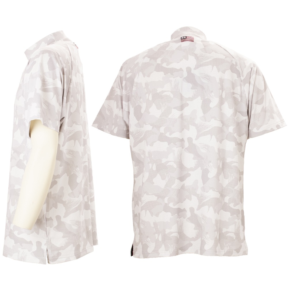 ブリーフィング ゴルフ ウェア メンズ カモフラージュ モックネック  