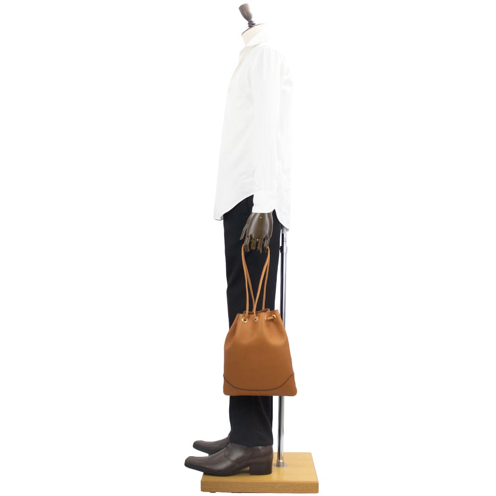 ペッレモルビダ バッグ 牛革 2WAY ドローストリングバッグ フィレンツェコレクション PELLE MORBIDA Firenze PMO-MB080FI PMO TAN/CE 秋冬新作