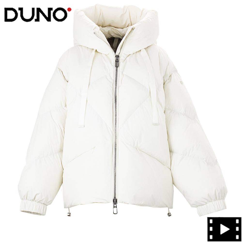 デュノ ダウン レディース ナイロン ショート丈 ダウンジャケット DUNO PEGGIE DUN 5259-PEGGIE01 0002 秋冬新作