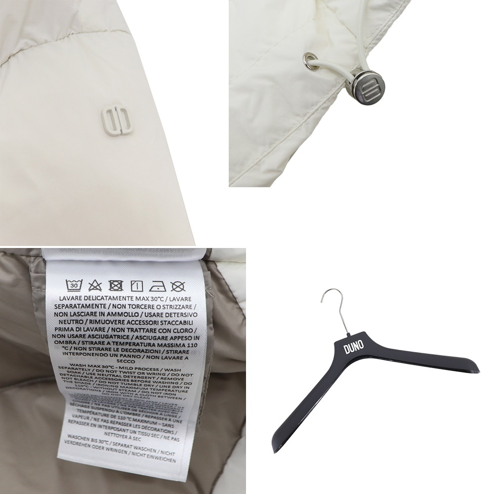 デュノ ダウン レディース ナイロン ショート丈 ダウンジャケット DUNO PEGGIE DUN 5259-PEGGIE01 0002 秋冬新作