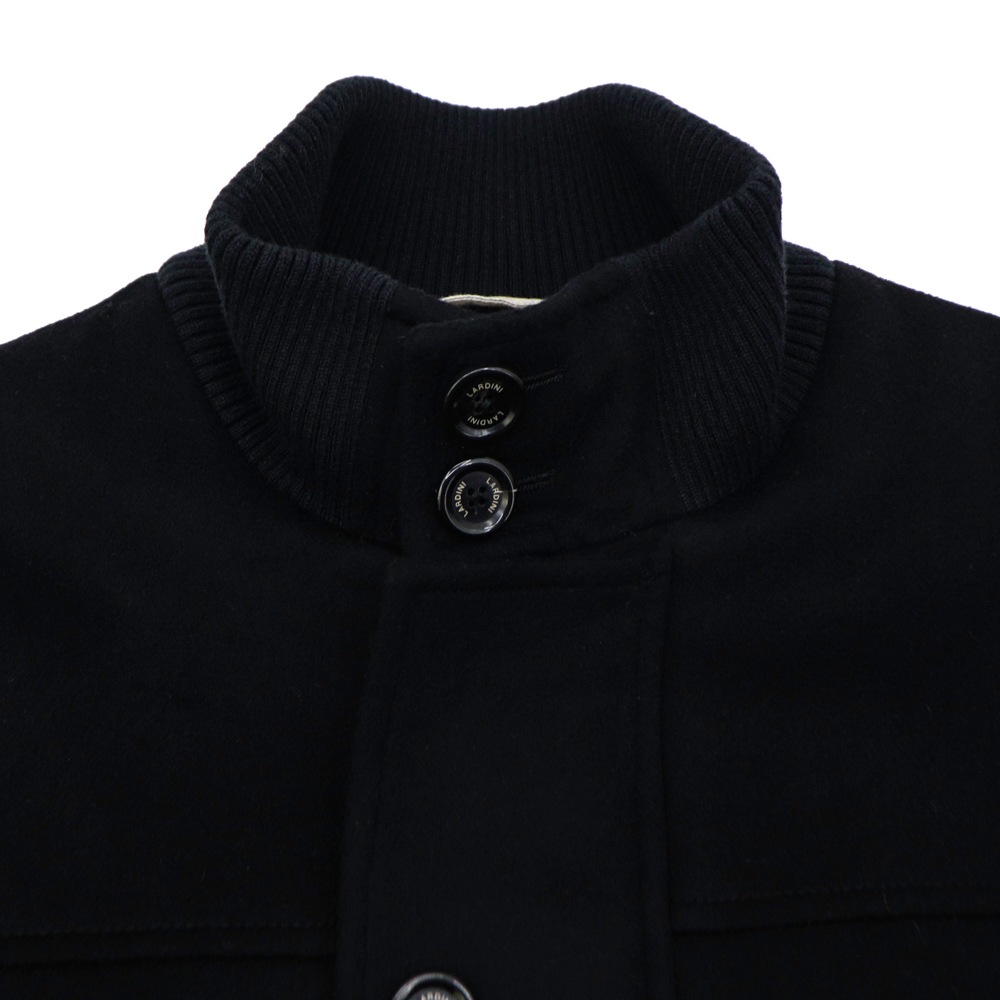 ラルディーニ ブルゾン メンズ 中綿 ビーバーウールカシミヤ スタンドカラーブルゾン LARDINI JESPONGE LRD ACSP67642 999 秋冬新作