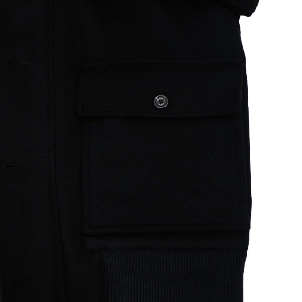 ラルディーニ ブルゾン メンズ 中綿 ビーバーウールカシミヤ スタンドカラーブルゾン LARDINI JESPONGE LRD ACSP67642 999 秋冬新作