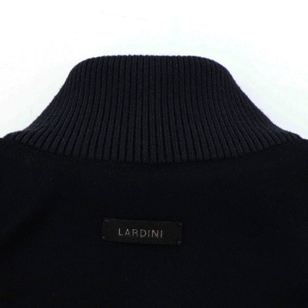 ラルディーニ ブルゾン メンズ 中綿 ビーバーウールカシミヤ スタンドカラーブルゾン LARDINI JESPONGE LRD ACSP67642 999 秋冬新作